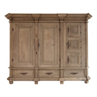 German Baroque Sacristy Cabinet, Late 18th Century For Sale