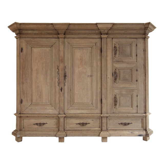 German Baroque Sacristy Cabinet, Late 18th Century For Sale