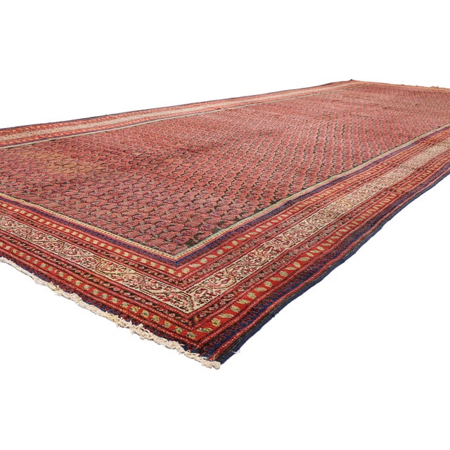 90055 Antique Persian Malayer Rug, 07'03 x 19'10. An Eternal Legacy: Late 19th Century Persian Malayer Masterpiece of...