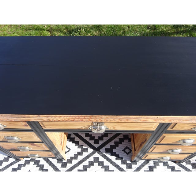 Vintage Desk in Pine, 1940s For Sale - Image 16 of 18