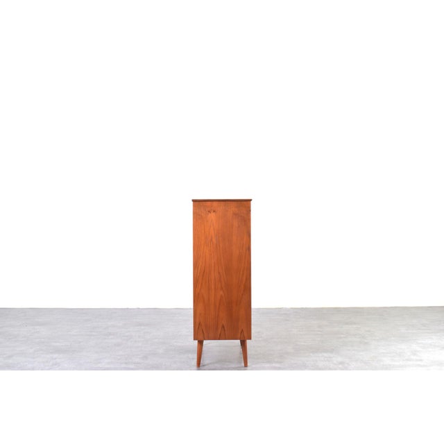 Mid-Century Danish Teak Chest of Drawers, 1960s For Sale - Image 6 of 17
