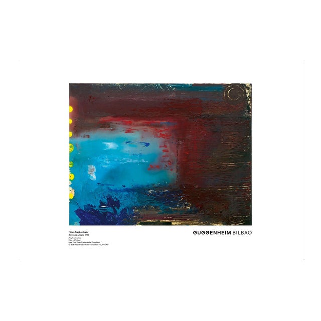 Helen Frankenthaler Borrowed Dream 1992 Print For Sale