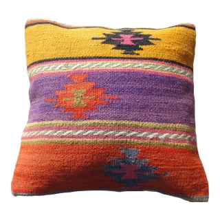 Kilim Rug Pillow Cover For Sale