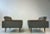 Mid-Century Modern 1960s Danish Modern Sleek Low Lounge Chairs - a Pair For Sale - Image 3 of 9