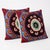 Mid-Century Modern Uzbek Suzani Bedding Pillow Cover 22'' X 24'' & 23'' X 27'' - Set of Two For Sale - Image 3 of 4