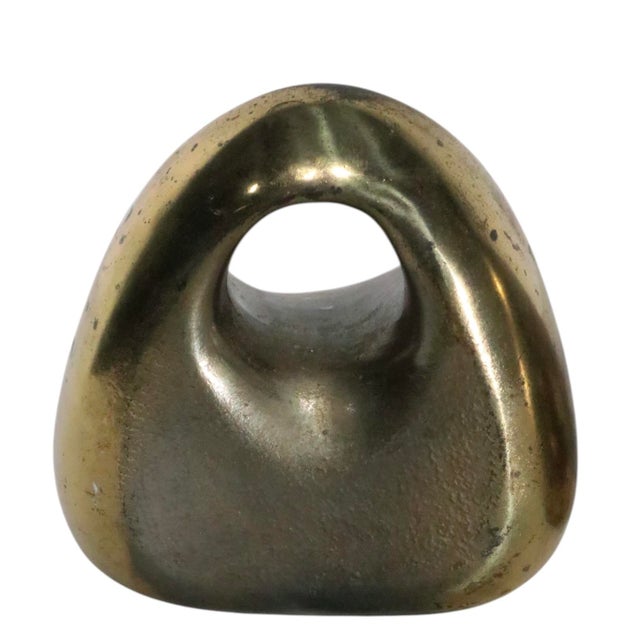 Mid-Century Modern Mid 20th Century Brutalist Ben Seibel for Jenfredware Bookends For Sale - Image 3 of 15