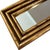 Mid 20th Century Pair of Vintage Hollywood Regency Bamboo Gilt Gold Accent Mirrors For Sale - Image 5 of 8