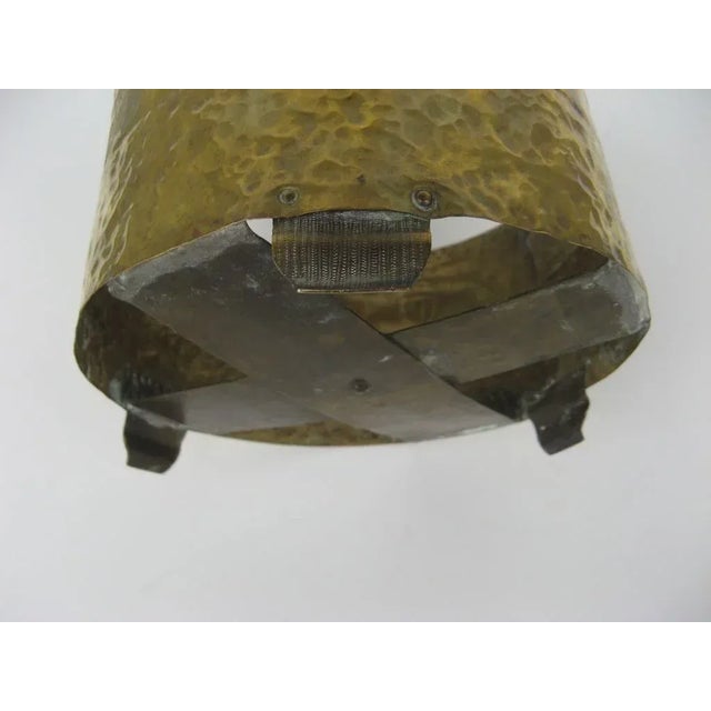 Arts & Crafts Arts and Crafts Brass Planter Acorns For Sale - Image 3 of 6