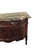 Antique Italian Renaissance Revival Walnut Marble Top Commode Sideboard Cabinet For Sale - Image 4 of 16