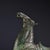 Bronze Horse Figure - Archaic Style Statue With Saddle For Sale In Los Angeles - Image 6 of 10
