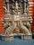 Wood Grand 6ft Custom Architectural Hand-Carved Hardwood Temple Panels - Pair For Sale - Image 7 of 18