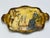 Khaki Vintage Decoupage Tray For Sale - Image 8 of 9