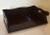 Antique Edwardian mahogany book caddy or paper tray for the desk. May also be used as a waiter for serving drinks. Nice...