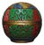 Vintage Tibetan Style Lacquerware Trinket Box With Dragon Motif & Gilt Accents For Sale