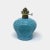 Antique EAPG Blue Glass Oil Lamp For Sale - Image 4 of 7