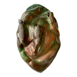 1999 Abstract Studio Pottery Wall Sculpture For Sale