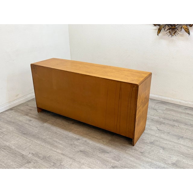 1950s Heywood Wakefield 9 Drawer Dresser For Sale - Image 5 of 11