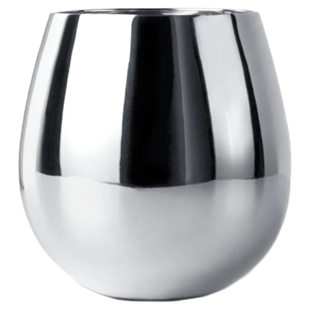 Tib Silver-Plated Tumbler by Kristina Niedderer for Paola C. For Sale