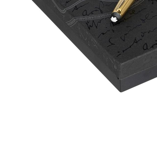 German Fountain Pen in Sterling Silver from Montblanc For Sale - Image 3 of 6