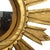 Wood Vintage Wooden Sunburst Sun Mirror in Convex, France, 1950s For Sale - Image 7 of 17