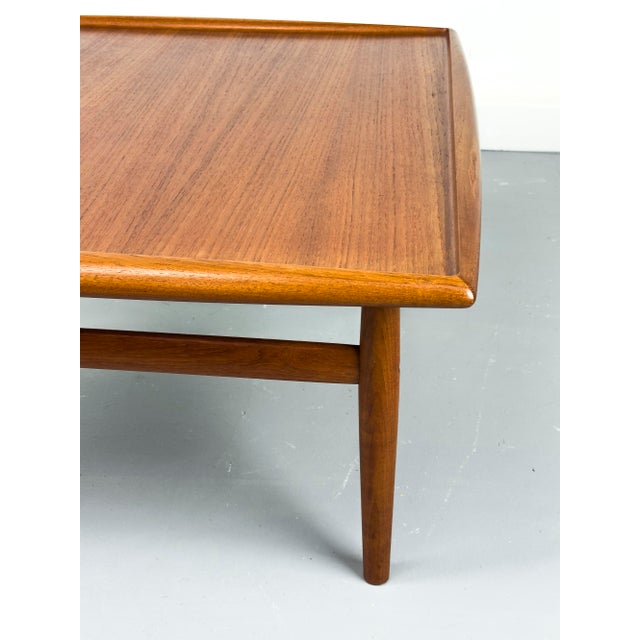 Mid-Century Modern Teak Coffee Table by Grete Jalk for Glostrup, 1960s For Sale - Image 3 of 17