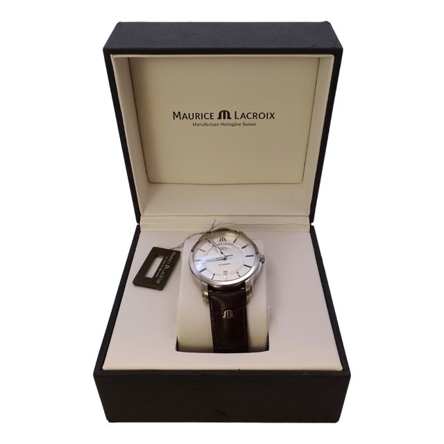 Pontos Day Date PT6358 Wristwatch from Maurice Lacroix, 2010s, Switzerland For Sale