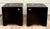Pair of 1970s Chinoiserie Black Lacquer Nightstands With Hand-Painted Birds & Brass Hardware For Sale - Image 16 of 17