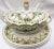 Shabby Chic Mid 20th Century Italian Lidded Soup Tureen With Saucer and Ladle For Sale - Image 3 of 12
