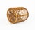Brown Mid-Century Modern Rattan and Bamboo Stool by Tito Agnoli, Italy, 1960s For Sale - Image 8 of 12