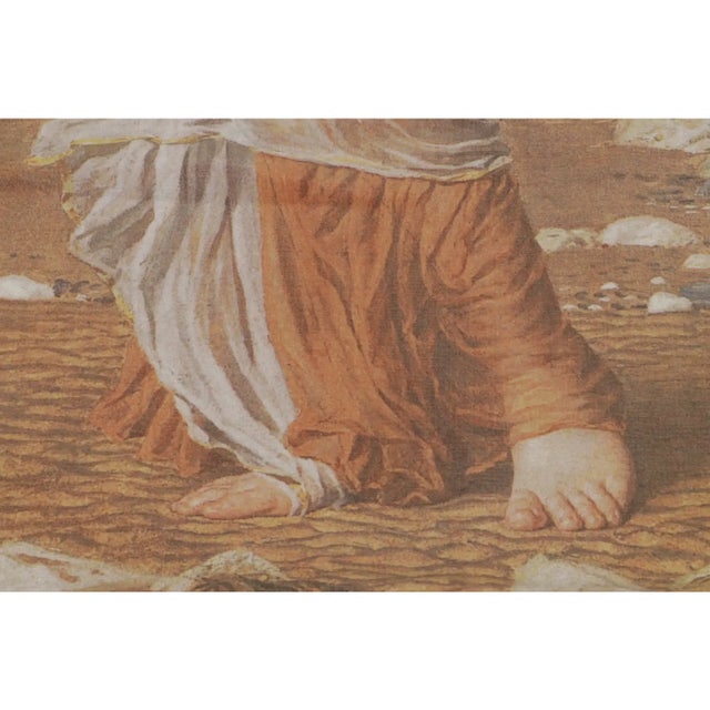 Rug & Kilim's Modern Pair of Pre-Raphaelite Lady Pictorial Tapestry Panels "Seagulls" For Sale In New York - Image 6 of 9