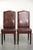 This beautiful and comfortable set of 6 sheepskin dining chairs features a warm color scheme and is in good condition. A...
