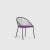 Agora chair by pepe albargues dimensions: w 54 x d 64 x h 79 cm seat 46 cm materials: iron strucutre and particles board....