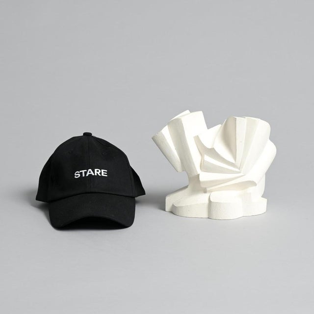 Abstract Plaster Sculpture by Jan Keustermans, 1990s For Sale - Image 3 of 18