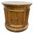Ethan Allen Tuscan Oval Cabinet Drum Table For Sale