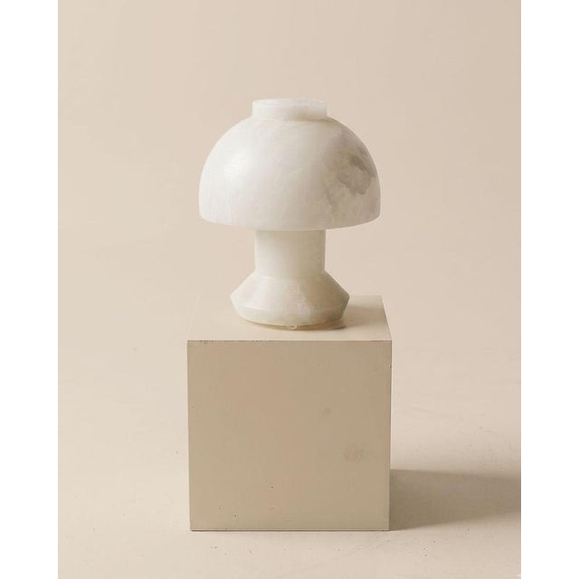 Umbra Alabaster Table Lamp by Luis Gimeno For Sale - Image 12 of 13