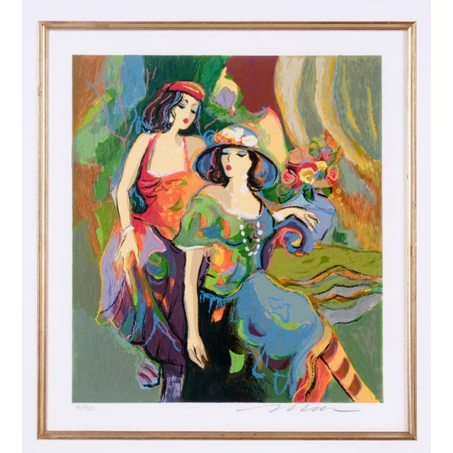 Excellent Condition Print & Frame in Very Good + condition Isaac Maimon "Sweet Time" Artist Hand Signed and Numbered...