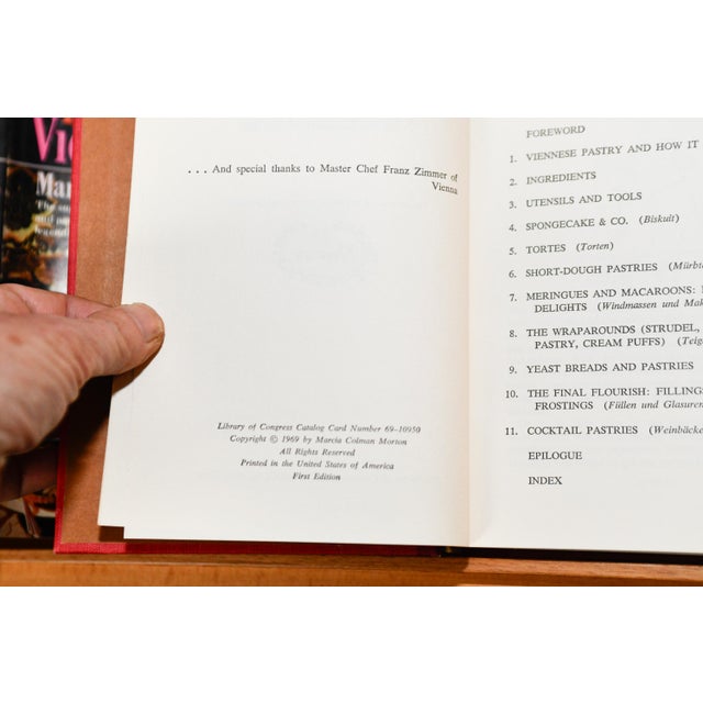 1969 the Art of Viennese Pastry Baking Vintage Cookbook Hard Cover by Marcia Morton For Sale In Washington DC - Image 6 of 10