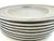 Vintage Carron Pewter Salad Plates, Freeport Pennsylvania, Set of 8 For Sale In Little Rock - Image 6 of 10