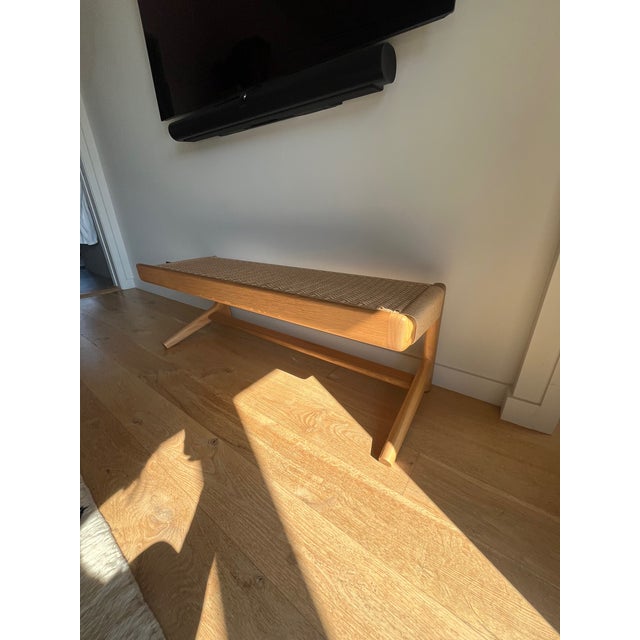 Pierre Jeanneret Rian Cantilever Bench For Sale - Image 4 of 7