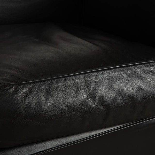 Cassina LC2 Sofa in Leather and Chrome by Le Corbusier for Cassina For Sale - Image 4 of 18