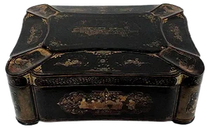 Napoleon III period Travel Box, Mid 19th Century