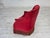 Danish Highback Armchair in Velour with Ash Legs, 1970s For Sale - Image 18 of 18