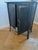 Vintage Industrial Cabinet in Steel Cabinet with Glass Top, Pre-1900s For Sale - Image 15 of 17