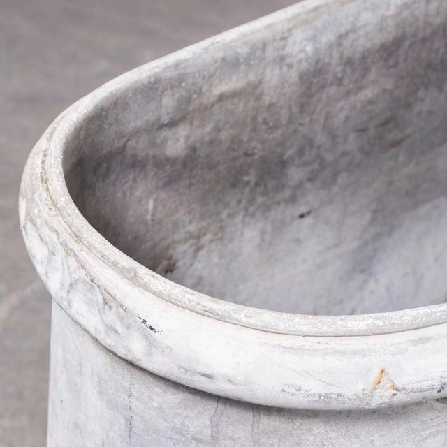1940s French Zinc Galvanised Bath Planter, 1940s For Sale - Image 5 of 9
