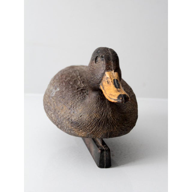 Cabin Vintage Flambeau Mallard Duck Decoy For Sale - Image 3 of 7