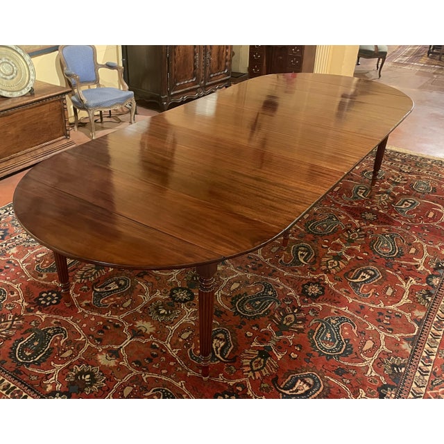Early 19th Century Mahogany Dining Room Table For Sale - Image 10 of 10