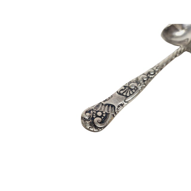 Art Nouveau Style Sugar Bowl Spoon, 1920s For Sale - Image 3 of 11