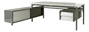 Vintage German Architects Desk, 1965