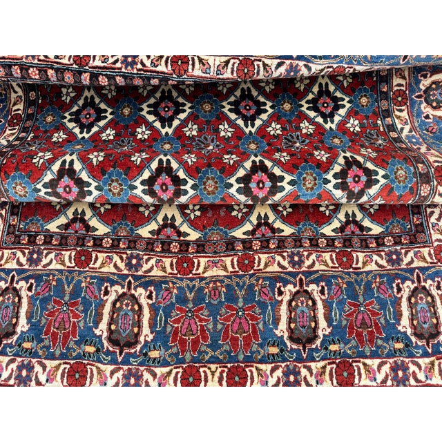 Antique Veramin Rug in Wool, 1920s For Sale - Image 16 of 18