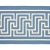 Schumacher Labyrinth Tape in Sky For Sale